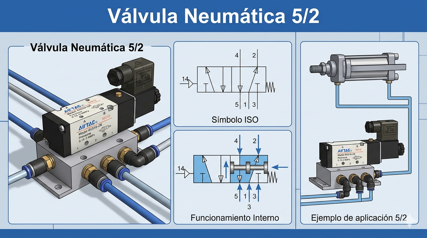 Válvula 5/2